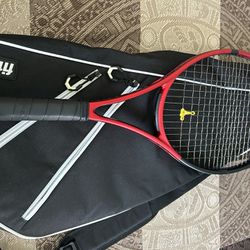 Dunlap Tennis Racket W/ Carry Bag-Tennis Coach Recommended! 