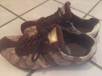 Coach sneakers size 6 1/2
