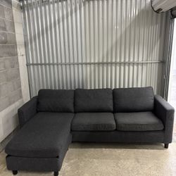“Free Delivery Locally” 🚚 (IKEA) Very Comfortable Convertible Sectional Couch. (Same Day Delivery) 