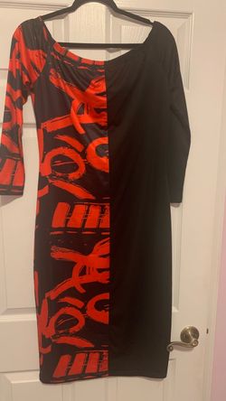 A Half-and-Half dress