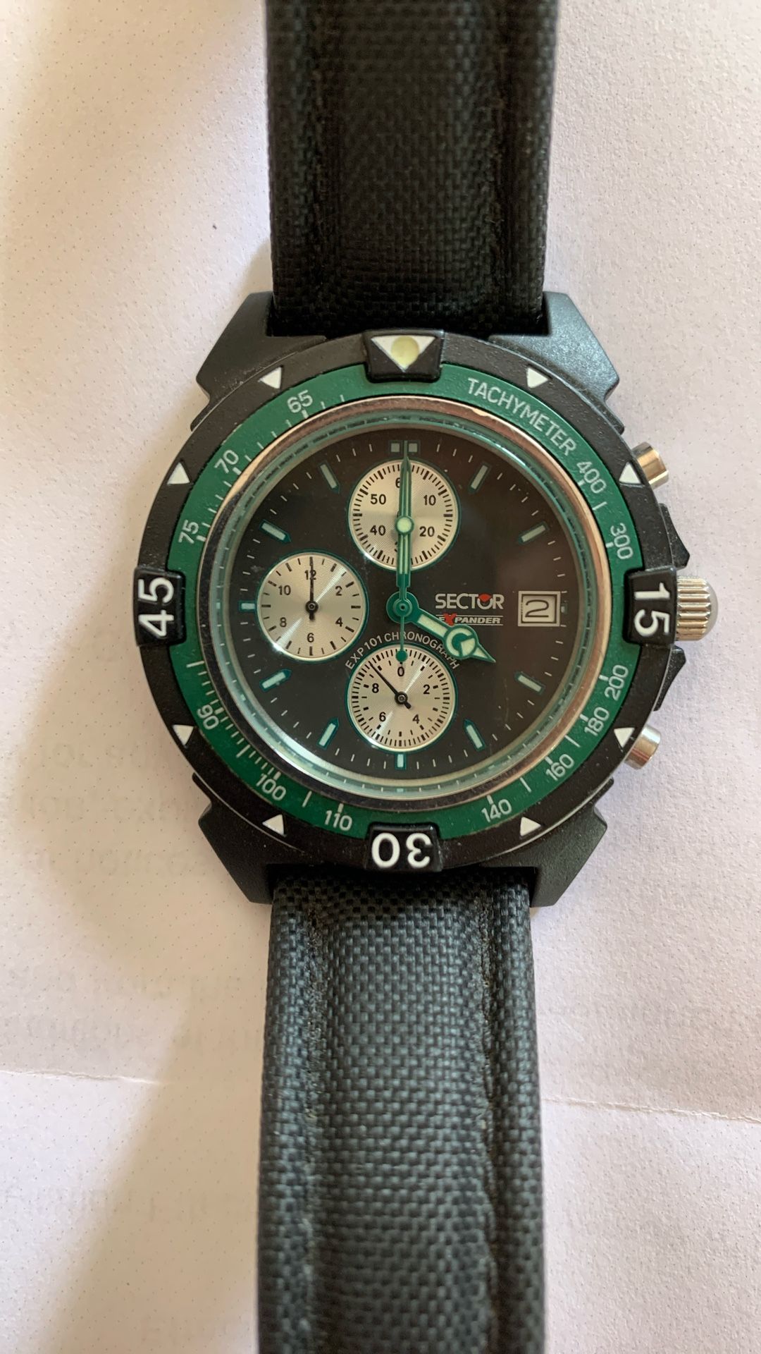 Sector Expander 101 Chrono Watch