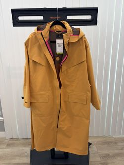 NEW Nike Yellow Rain Jacket