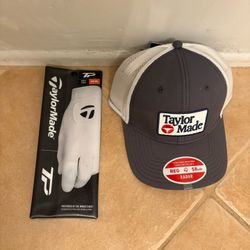 Taylormade Hat & Glove 
