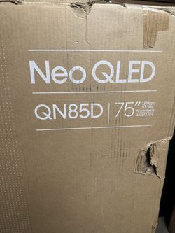 Samsung 75-Inch Class QLED 4K QN85D Series Mini LED, Neo Quantum HDR Smart TV w/Dolby Atmos, Object Tracking Sound Lite, Real Depth Enhancer Pro, Alex