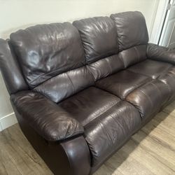 Brown Recliner Couch