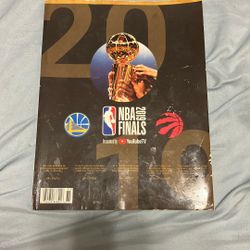NBA 2019 Finals Program 