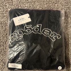 Black Webstone Sp5der Hoodie