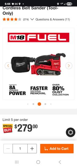 M18 Fuel Belt Sander