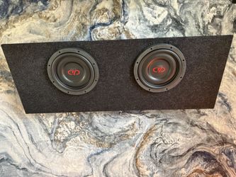 DD Audio SL610 Shallow 10” Subs In Sealed Truck Box