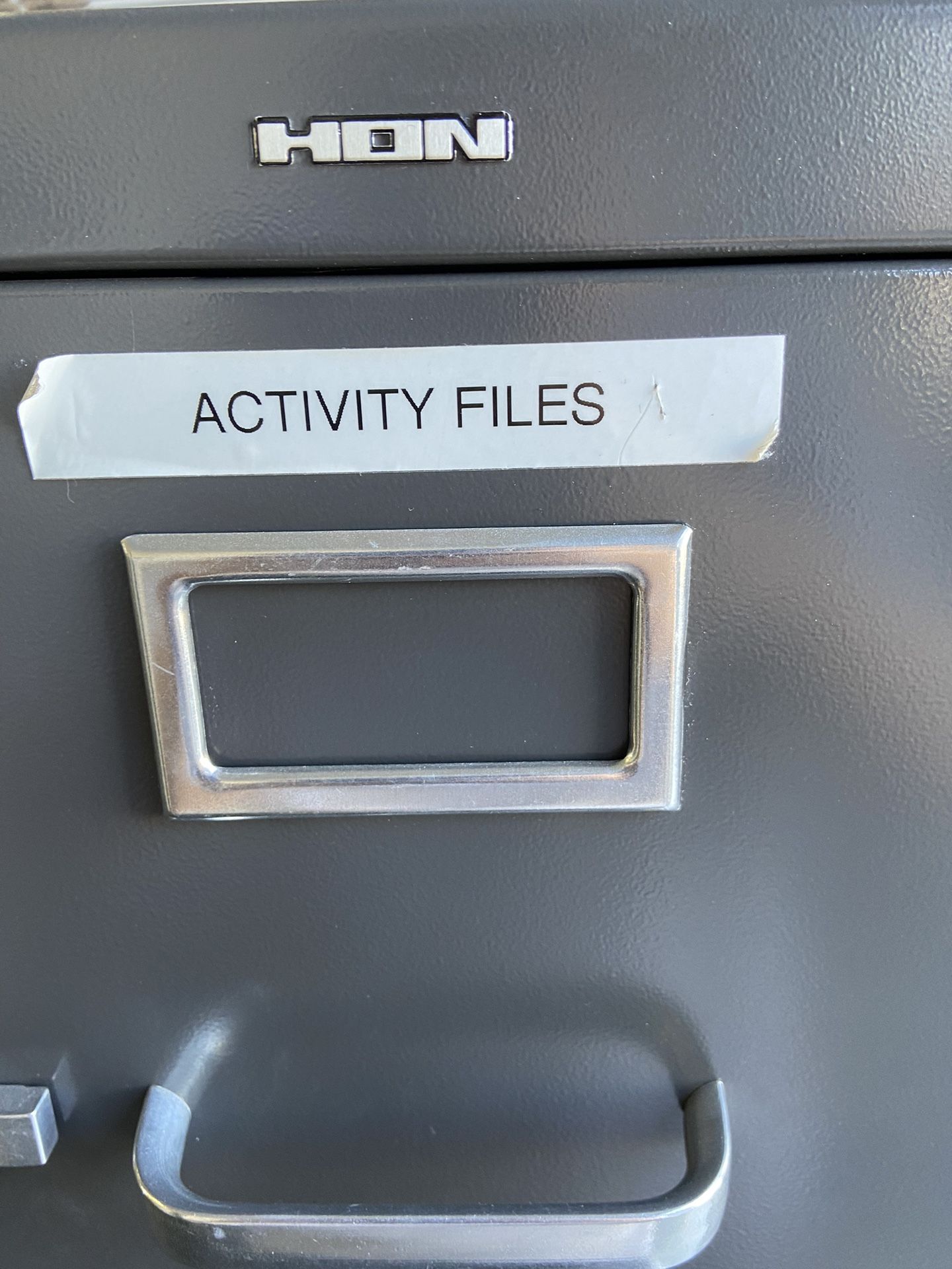 HON 5 Drawer Vertical File Cabinet $80