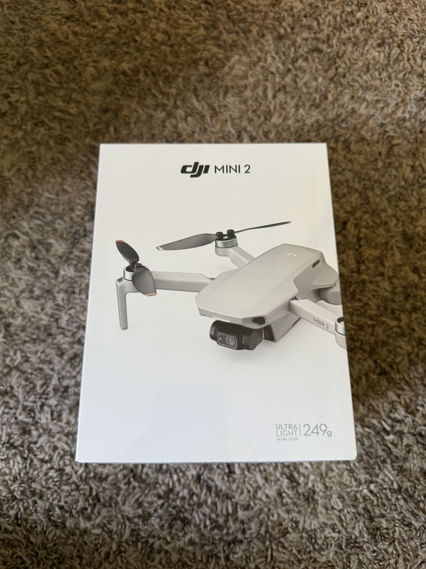 DJI Mini 2 Drone + Extras - 3 Batteries, Charging Hub, Bag, & Guards