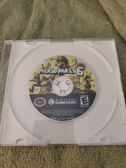 Mario Party 6 Gamecube disc only