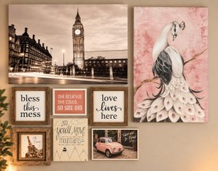 🏡 Gallery Wall Decor — Individual or Bundle