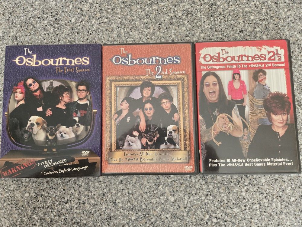 The Osbournes - Seasons 1, 2 & 2.5 - DVD