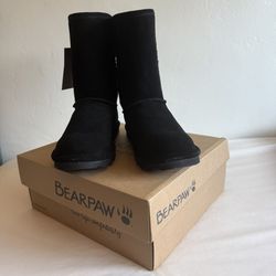 Bearpaw Black Boots NEW-Size-11