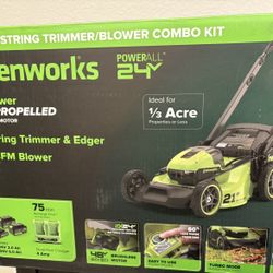 Mower/blower/weeder Combo Kit 