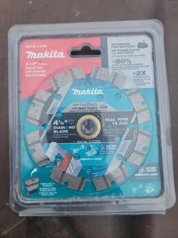 Makita diamond blade