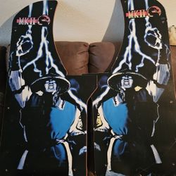 Mortal Kombat II Arcade 1up Side Panels