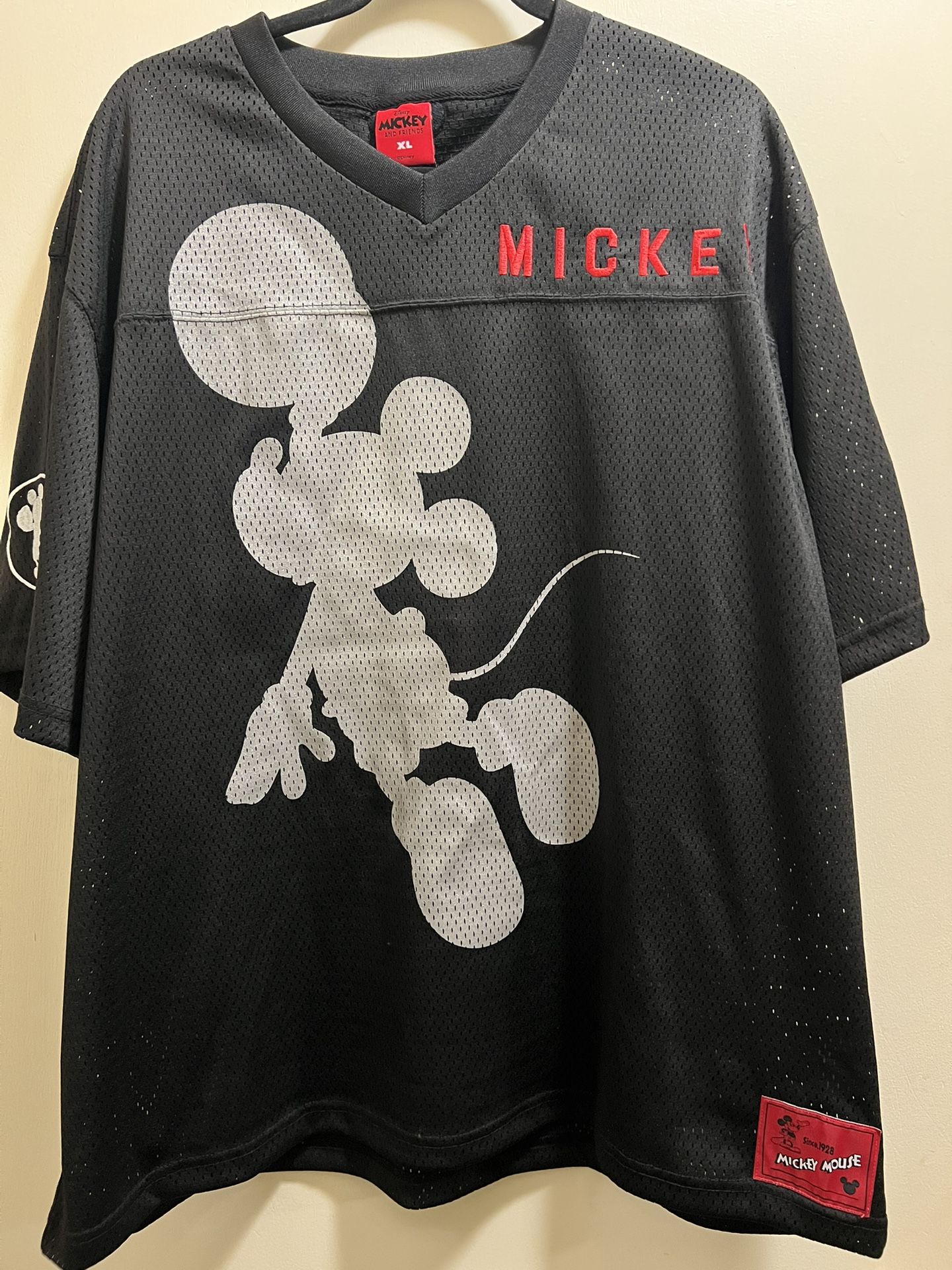 Mickey Mouse Jersey Style Shirt Brand New With Tags Size XL