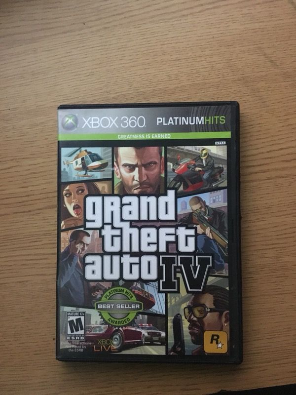 Xbox 360 Game GTA 4