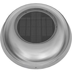 Brand New 5”Stainless Steel Solar Powered Exhaust fan for attic, shed, roof, etc.