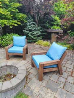 Patio chairs (cushions excluded)