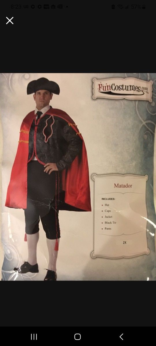 Matador Costume