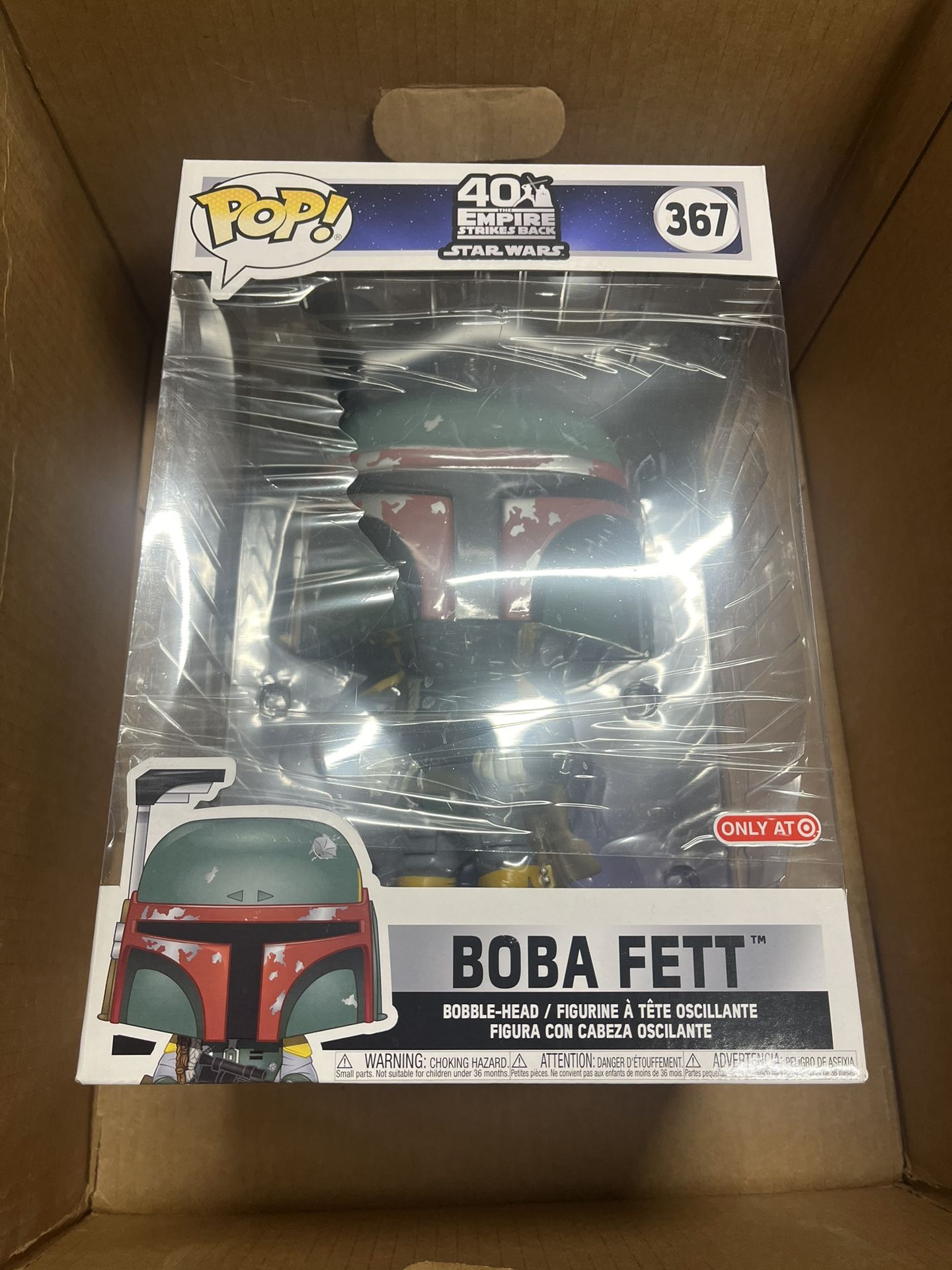 Boba Fett 367 Target Exclusive 10 Inch Funko Pop