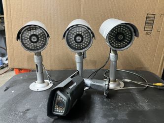 4 Video Surveillance Cameras