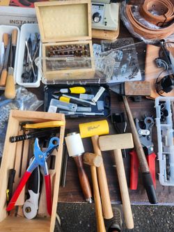 Leather working Tool/ Tandy / Dremel/ Stamps