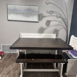 Kitchen Table And Benches 