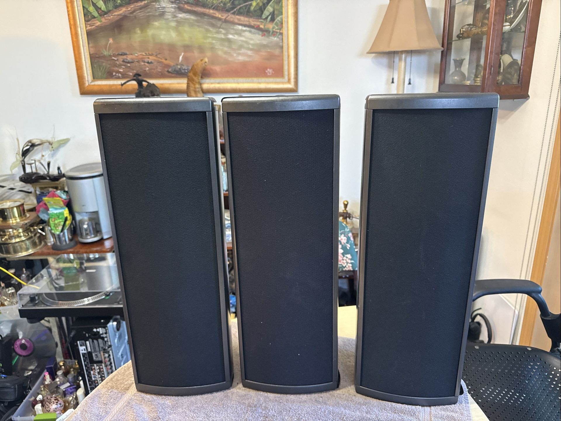 NHT Evolution L5 Home Theater Speaker System - Set Of 3 - Black