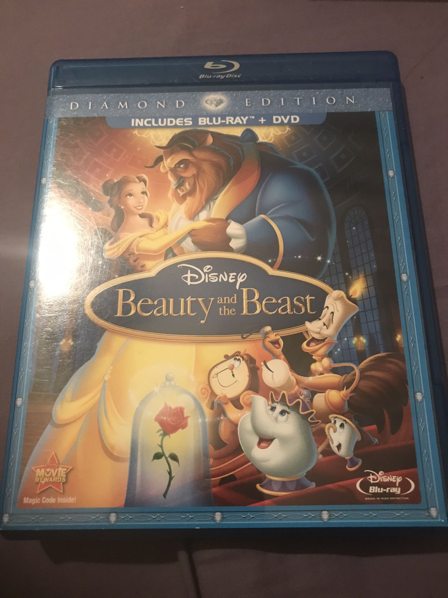 Beauty and the beast Blu Ray / DVD combo