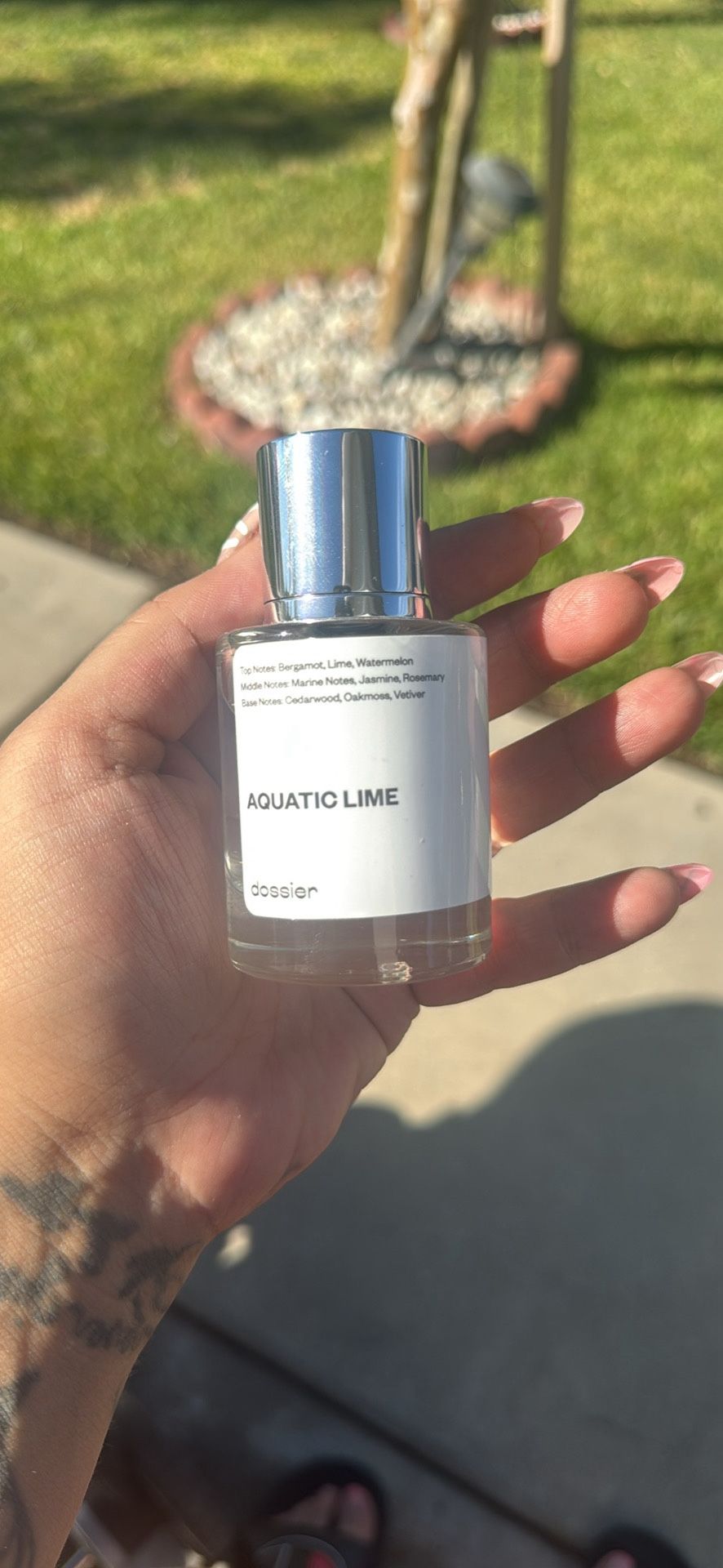 Dossier Aquatic Lime Perfume