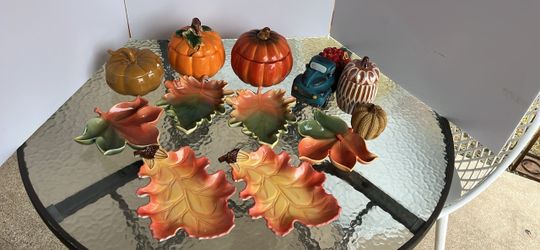 Fall Harvest Ceramic Décor Collection