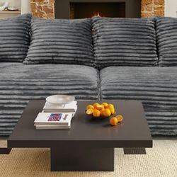 Corduroy 2 Seater Chenille Couch