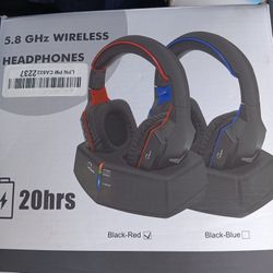 5.8 GHz WIRELESS HEADPHONES 