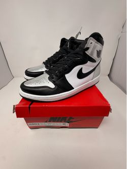 Jordan 1 Retro Hi Silver Toe