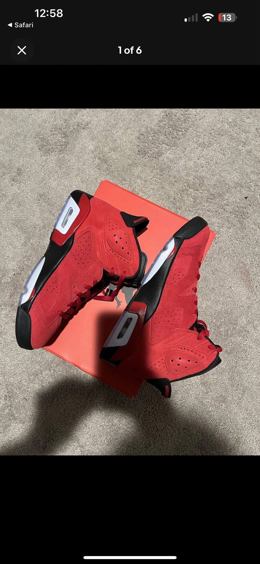 Air Jordan “Toro Bravo” Sz