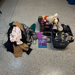 Lot of Resell able Items Clothes Plush Shoes