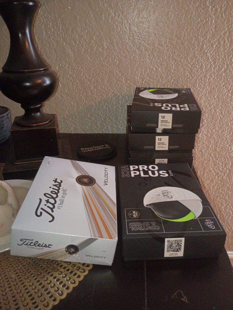 Vice Pro Plus White Golf Balls