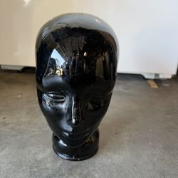 Glass Mannequin Head 