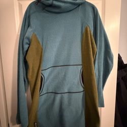 Melanzana Microgrid Fleece Dress (Size L)