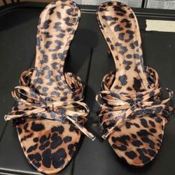 Leopard Print Heels 
