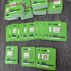 SIM Cards Mobile X bulk