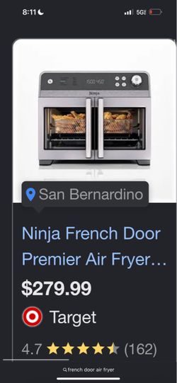 Ninja French Door Premier Air Fryer Oven