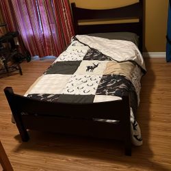 Twin Bed with Mattress