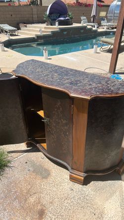 Hand painted dresser/console