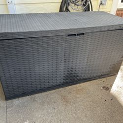 Outdoor Storage Box Great Shaped 48 Inch With Wheels