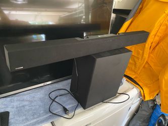 Samsung sound bar with subwoofer